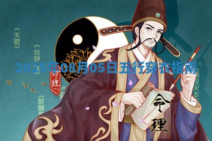 2025年08月05日五行穿衣指南