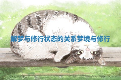 解梦与修行状态的关系_梦境与修行